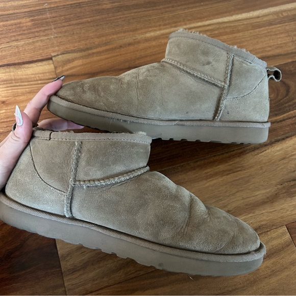 Ugg Ultra Mini Boots in Antelope - Picture 4 of 9